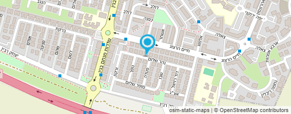 מפת הגעה אל שרון דוד - תכנון ועיצוב פנים