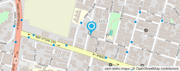 מפת הגעה אל ד"ר גרינברג יצחק