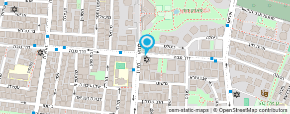 מפת הגעה אל מכבי שירותי בריאות