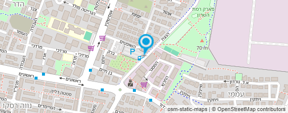 מפת הגעה אל מכבי טבעי