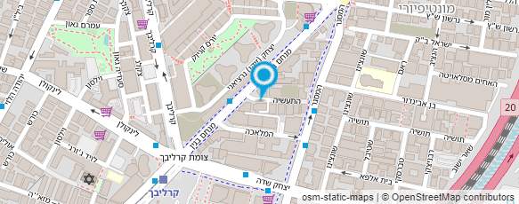 מפת הגעה אל גאודע - הדמיה ומיחשוב נתונים בע"מ