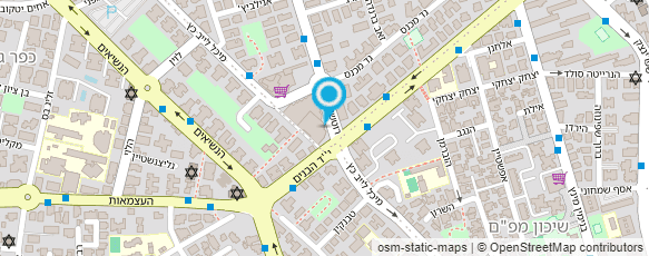 מפת הגעה אל מקדונלד'ס