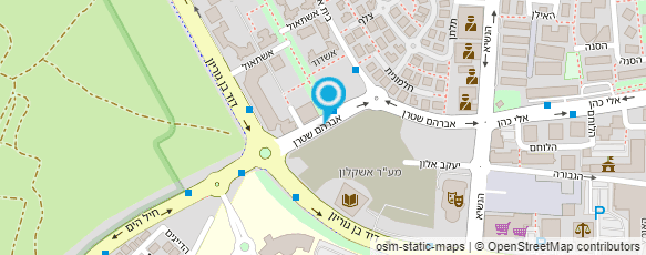 מפת הגעה אל י.ע.ל - יד עזר לחולה