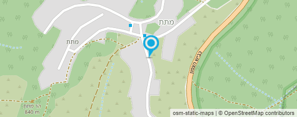 מפת הגעה אל עופרים בקתות נופש