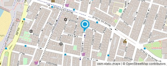 מפת הגעה אל מרכז הפרי והירק