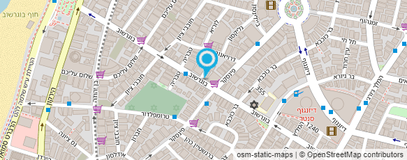 מפת הגעה אל "ראש יהודי"-מרכז למודעות עצמית יהודית