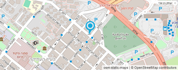 מפת הגעה אל יניר בנימין