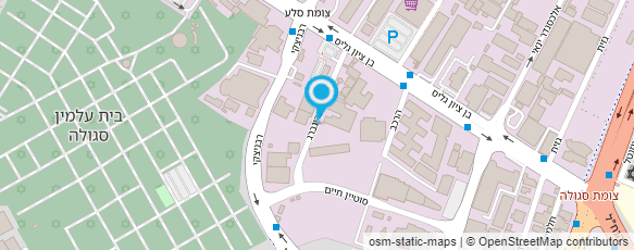 מפת הגעה אל תעשיות זיטמן איכות הסביבה בע"מ