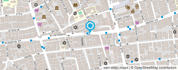 מפת הגעה אל מרפאות שיניים עידן