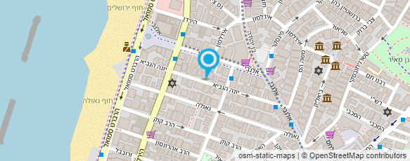 מפת הגעה אל סטודיו מיכל אזולאי