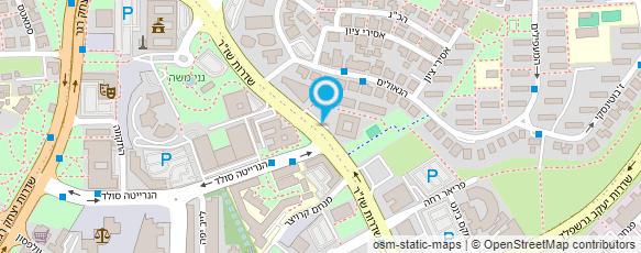 מפת הגעה אל נופר - מרש אדריכלים ומתכנני ערים בע"מ