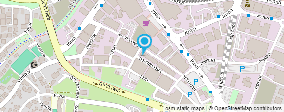 מפת הגעה אל מוסך האח