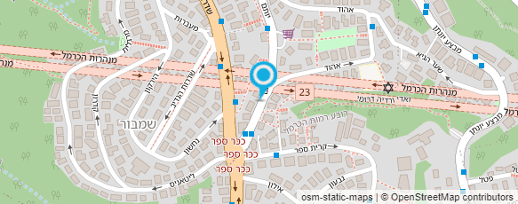 מפת הגעה אל ק.ט.ב קהילה טיפולית בריאה בע"מ