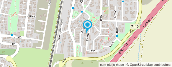 מפת הגעה אל בין ורדים ושושנים