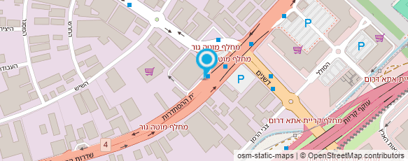 מפת הגעה אל עיר הרהיטים החדשה