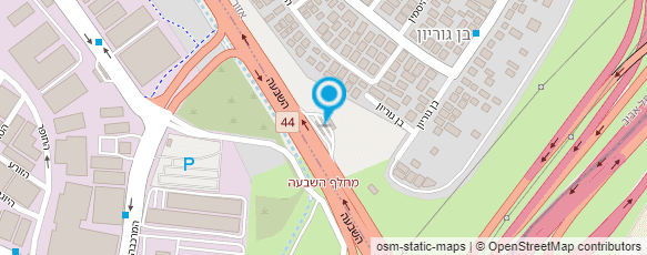 מפת הגעה אל תחנת דלק סונול