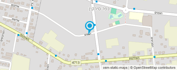 מפת הגעה אל ברקן רונית