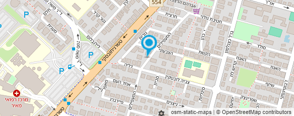 מפת הגעה אל גאמנון צמחים ומרפא