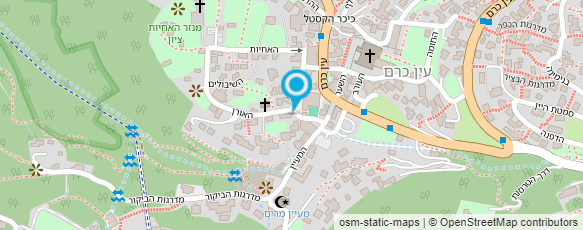 מפת הגעה אל אמנות סטודיו גרינפילד