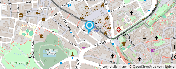 מפת הגעה אל עו"ד אמנון לביא