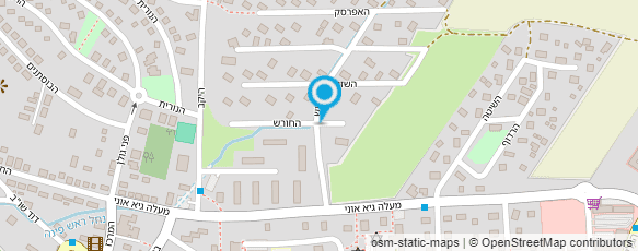 מפת הגעה אל ענבר גלריה לקרמיקה