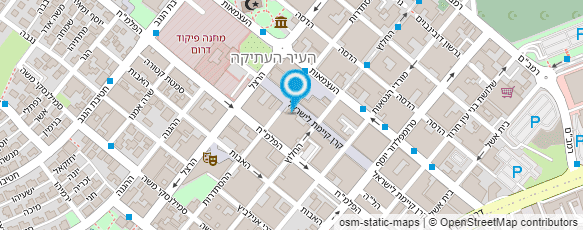 מפת הגעה אל מרכז החולצות