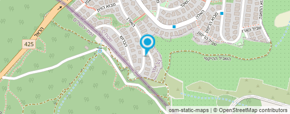 מפת הגעה אל אברהם שומר