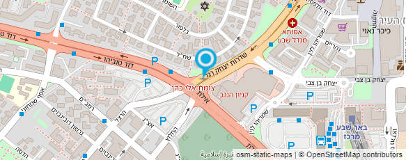 מפת הגעה אל שיכון ופיתוח לישראל - תחזוקה