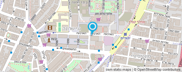 מפת הגעה אל עו"ד חיימסון חי