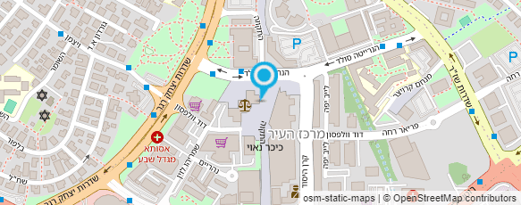 מפת הגעה אל "בית הגומי" ב. דרור בע"מ