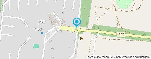 מפת הגעה אל לב הערבה - מרכז מידע