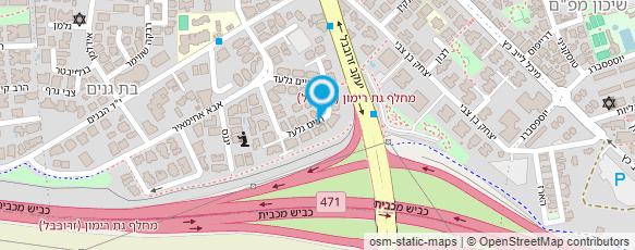 מפת הגעה אל ד"ר טוביאנה יוסי -פסיכולוג קליני