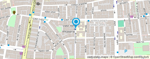 מפת הגעה אל ד"ר בריסקו דניאל