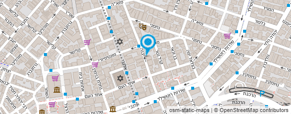 מפת הגעה אל עו"ד שרקון אילן