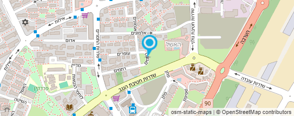 מפת הגעה אל אילת בריכות שחיה בע"מ