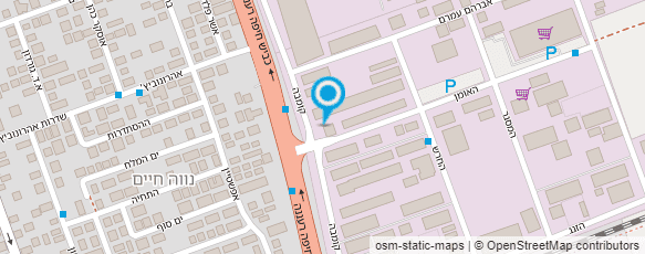 מפת הגעה אל תחנת דלק סונול