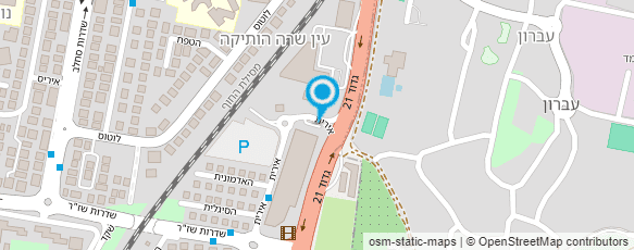 מפת הגעה אל תחנת דלק סונול