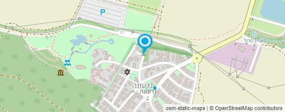 מפת הגעה אל גן לאומי מעיין חרוד