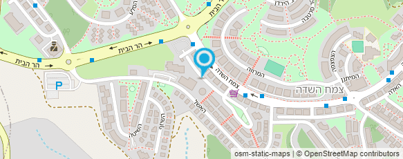 מפת הגעה אל הוד אדומים