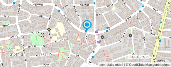 מפת הגעה אל מכון יופי רוחמה