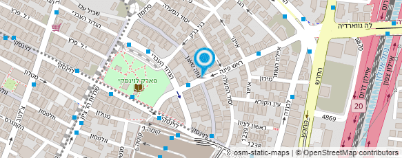 מפת הגעה אל סי.אי.פי.ג'י. תקשורת בע"מ