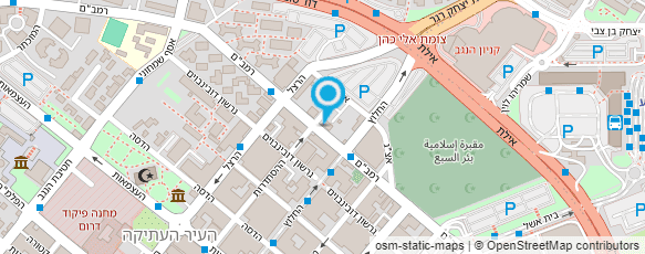 מפת הגעה אל קרן קימת לישראל-אגף הייעור