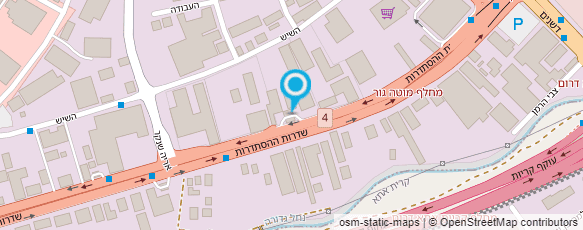 מפת הגעה אל תחנת דלק סונול