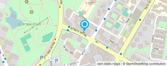 מפת הגעה אל בנק מזרחי טפחות