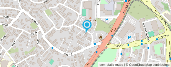 מפת הגעה אל בנק ירושלים בע"מ