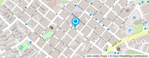 מפת הגעה אל רהיטי העיר