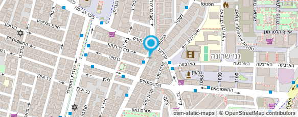 מפת הגעה אל וילה מרוק - מזרונים