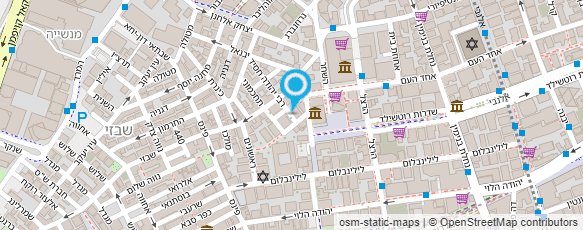 מפת הגעה אל לוין שלמה