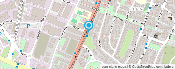 מפת הגעה אל תחנת דלק סונול