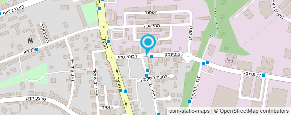 מפת הגעה אל מושבי הנגב